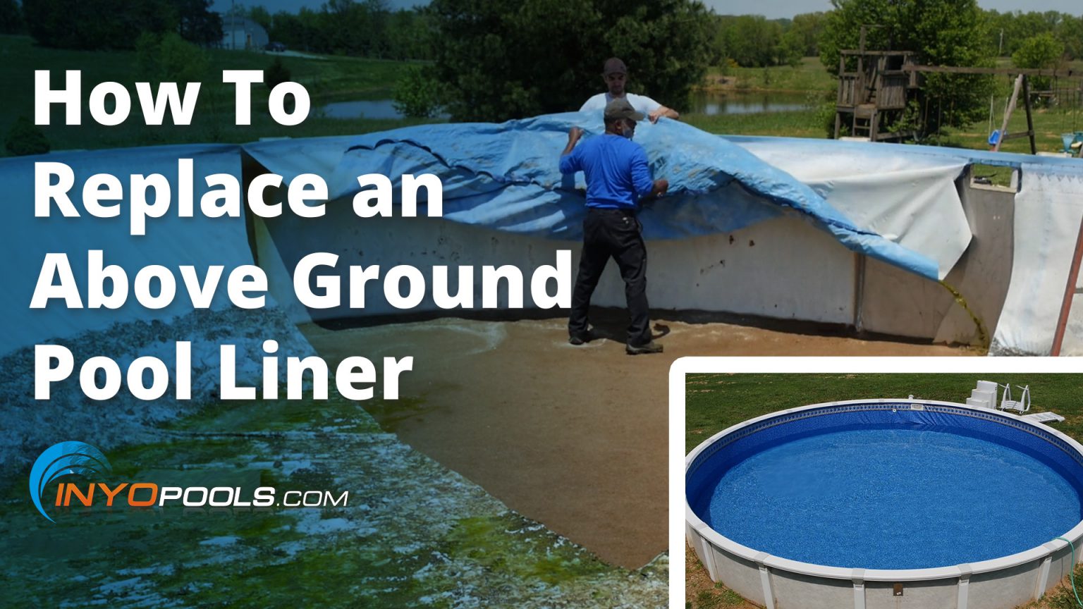 Installing an Above Ground Pool on Concrete